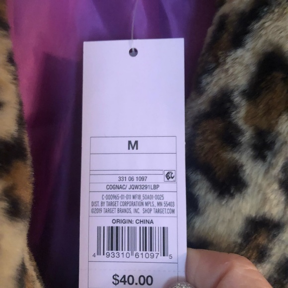 Fake fur crop jacket - Picture 3 of 5